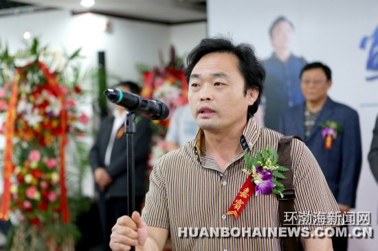 beat365教师刘怡水墨人物作品展在唐山美术馆展出