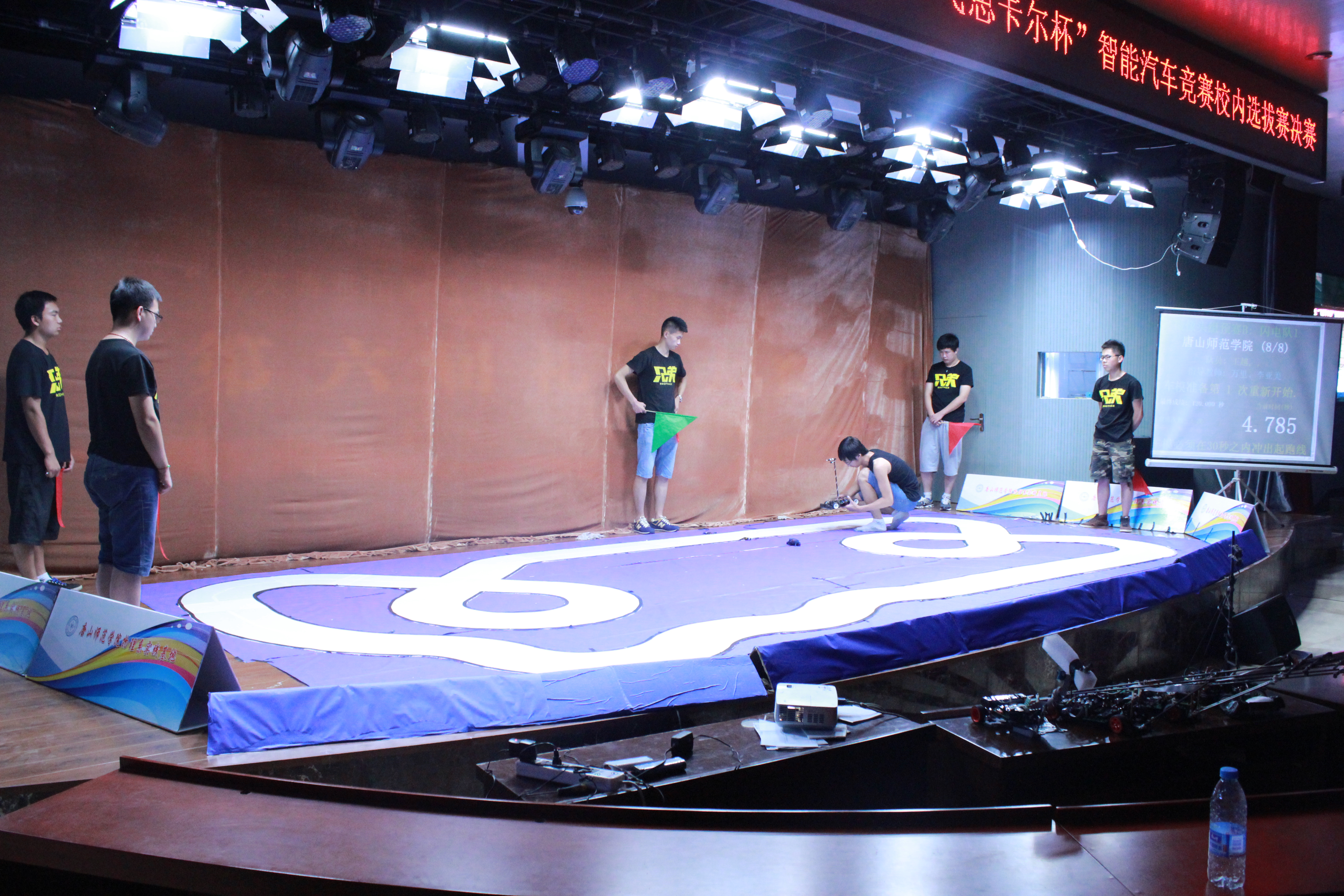 beat365成功举办第九届全国大学生智能汽车竞赛校内选拔赛决赛