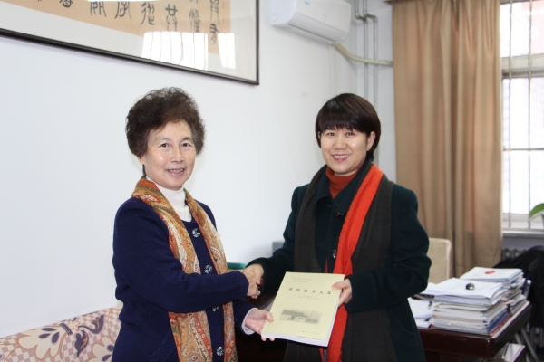 原唐山学院书记华玉来beat365考察、交流