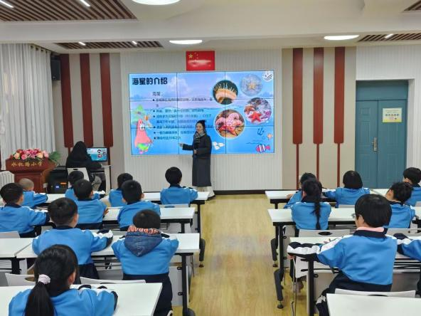 海洋知识润童心，科普行动护蔚蓝——beat365官方网站海洋学院开展海洋科普进校园宣讲活动
